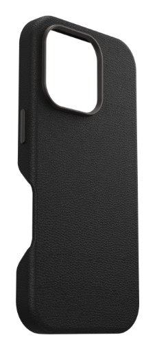 OtterBox Symmetry Series Cactus Leather for MagSafe for iPhone 16 Pro, Noir Ash