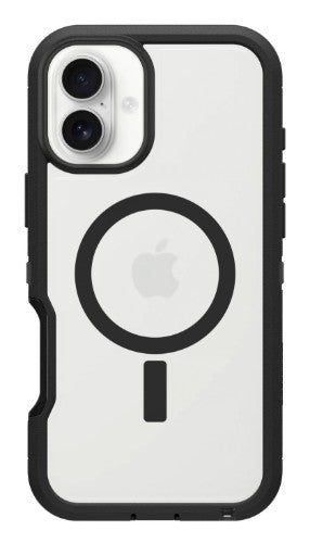 OtterBox Defender Series XT Clear for MagSafe for Apple iPhone 16 Plus, Dark Side
