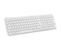 Logitech 920-012466 keyboard Office RF Wireless + Bluetooth QWERTY US International White
