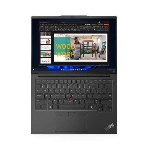 Lenovo ThinkPad E14 Gen 6 (Intel) Intel Core Ultra 5 125U Laptop 35.6 cm (14") WUXGA 16 GB DDR5-SDRAM 512 GB SSD Wi-Fi 6E (802.11ax) Windows 11 Pro UK English Black