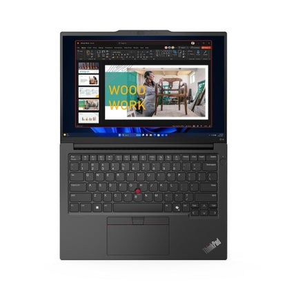 Lenovo ThinkPad E14 Gen 6 (Intel) Intel Core Ultra 5 125U Laptop 35.6 cm (14") WUXGA 16 GB DDR5-SDRAM 256 GB SSD Wi-Fi 6E (802.11ax) Windows 11 Pro English Black