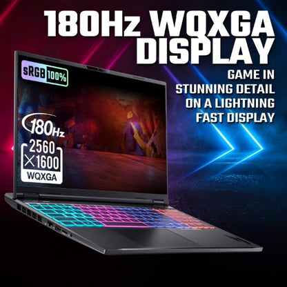 Acer Nitro 16 AI AN16-61 - AMD Ryzen AI 7 350, 16GB, 1TB SSD, NVIDIA GeForce RTX 5070Ti, " WQXGA, Windows 11 Gaming Laptop