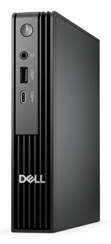 DELL Pro QCM1250 Intel® Core™ i3 i3-14100T 8 GB DDR5-SDRAM 512 GB SSD Windows 11 Pro Micro PC Mini PC Black