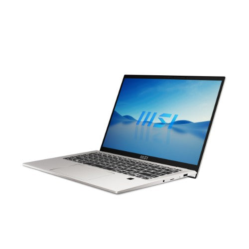 MSI Prestige 14 Evo B13M-244UK Intel® Core™ i5 i5-13500H Laptop 35.6 cm (14") Full HD+ 16 GB LPDDR5-SDRAM 512 GB SSD Wi-Fi 6E (802.11ax) Windows 11 Home Silver