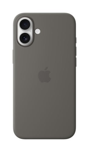 Apple iPhone 16 Plus Silicone Case with MagSafe - Stone Gray