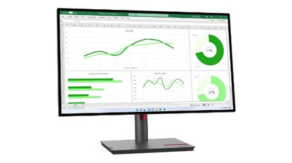 Lenovo ThinkVision P27q-30 computer monitor 68.6 cm (27") 2560 x 1440 pixels Quad HD LED Black