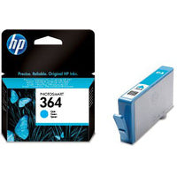 HP CB318EE/364 Ink cartridge cyan, 300 pages ISO/IEC 24711 3ml for HP PhotoSmart B 110/C 309/D 5460/Plus/Premium