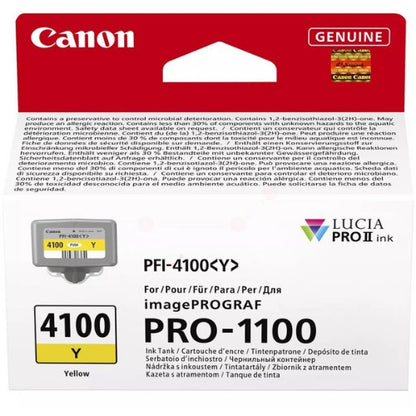 Canon 6780C001/PFI-4100Y Ink cartridge yellow 80ml for Canon IPF PRO-1100