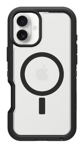 OtterBox Defender Series XT Clear for MagSafe for Apple iPhone 16 Plus, Dark Side