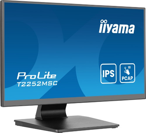 iiyama ProLite T2252MSC-B2AG computer monitor 54.6 cm (21.5") 1920 x 1080 pixels Full HD LCD Touchscreen Black