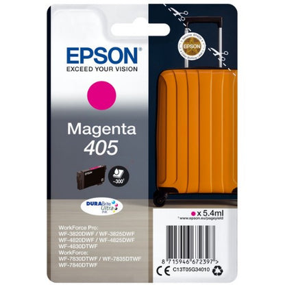 Epson C13T05G34010/405 Ink cartridge magenta, 300 pages 5.4ml for Epson WF-3820/7830