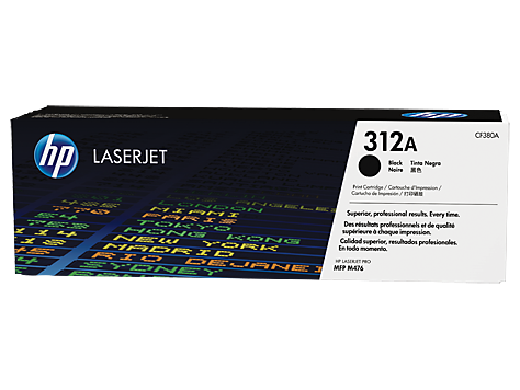 HP CF380A/312A Toner cartridge black, 2.4K pages ISO/IEC 19798 for HP CLJ Pro M 476