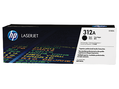 HP CF380A/312A Toner cartridge black, 2.4K pages ISO/IEC 19798 for HP CLJ Pro M 476