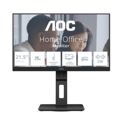 AOC E2 22E2UMF computer monitor 54.6 cm (21.5") 1920 x 1080 pixels Full HD LED Black