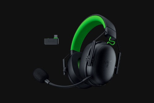 Razer BlackShark V3 X HyperSpeed Headset Wired & Wireless Head-band Gaming USB Type-A Bluetooth Black, Green