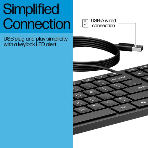 HP Wired Desktop 320K Keyboard