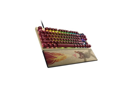 Razer Huntsman V3 Pro Tenkeyless keyboard Gaming USB QWERTY UK International Gold, Yellow
