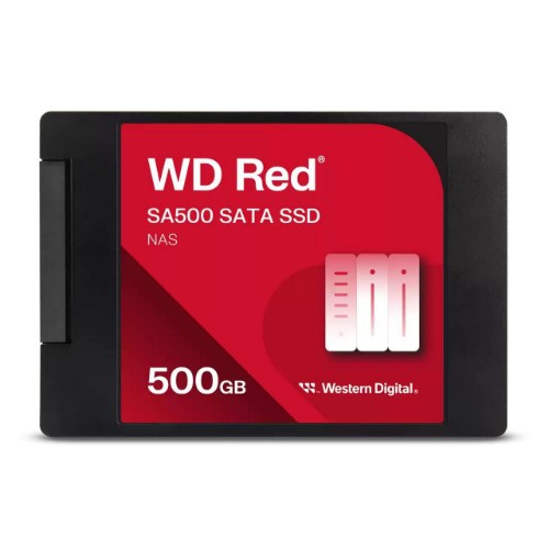 Western Digital Red SA500 500 GB 2.5" Serial ATA III 3D NAND