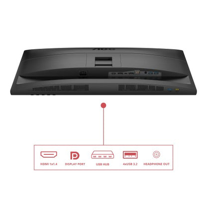 AOC 27E4CV computer monitor 68.6 cm (27") 1920 x 1080 pixels Full HD LED Black