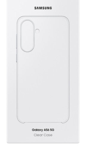Samsung EF-QA566 mobile phone case 17 cm (6.7") Cover Transparent