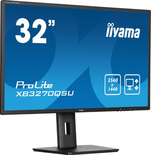iiyama ProLite XB3270QSU-B1 computer monitor 80 cm (31.5") 2560 x 1440 pixels Quad HD LED Black