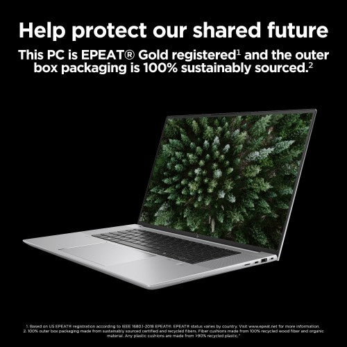 HP ZBook Studio G11 Intel Core Ultra 9 185H Mobile workstation 40.6 cm (16") WQUXGA 64 GB DDR5-SDRAM 1 TB SSD NVIDIA RTX 3000 Ada Wi-Fi 7 (802.11be) Windows 11 Pro AI Workstation, AI PC Grey