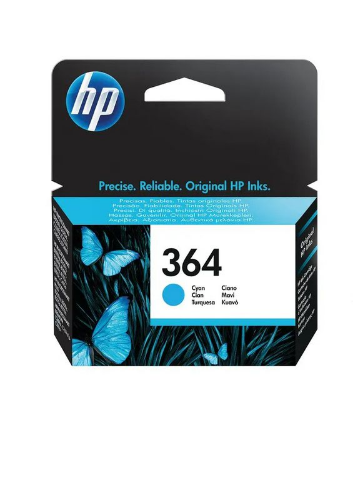 HP CB318EE/364 Ink cartridge cyan, 300 pages ISO/IEC 24711 3ml for HP PhotoSmart B 110/C 309/D 5460/Plus/Premium