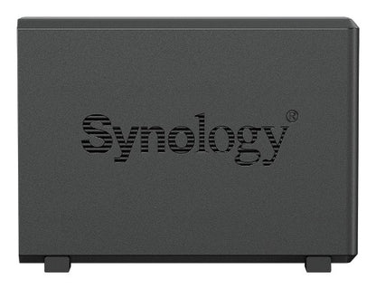 Synology DiskStation DS124 NAS Desktop Realtek RTD1619B 1 GB DDR4 12 TB HDD DiskStation Manager Black