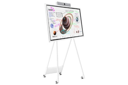 Samsung WM65B interactive whiteboard 165.1 cm (65") 3840 x 2160 pixels Touchscreen Grey, White