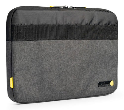 Techair TAECV007 Sustainable style for 11.6" laptops and Chromebooks. Made from recycled bottles, the Eco Sleeve pairs eco-friendly design with lifetime durability.
