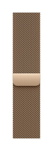 Apple 46mm Gold Milanese Loop - S/M