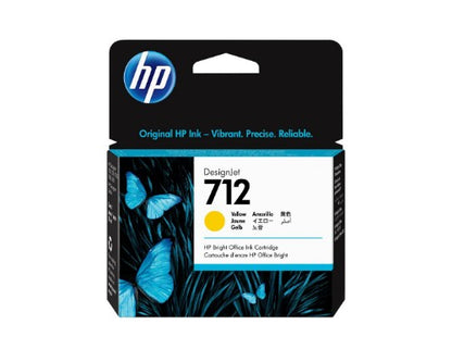HP 3ED69A/712 Ink cartridge yellow 29ml for HP DesignJet T 200