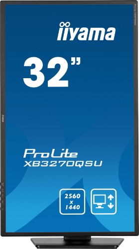 iiyama ProLite XB3270QSU-B1 computer monitor 80 cm (31.5") 2560 x 1440 pixels Quad HD LED Black
