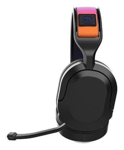 JLab Nightfall Headset Wireless Head-band Gaming USB Type-C Bluetooth Black