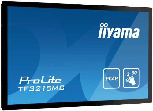 iiyama ProLite TF3215MC-B2 computer monitor 80 cm (31.5") 1920 x 1080 pixels Full HD LED Touchscreen Kiosk Black
