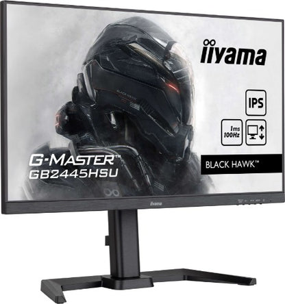iiyama G-MASTER GB2445HSU-B2 computer monitor 60.5 cm (23.8") 1920 x 1080 pixels Full HD LED Black