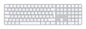 Apple Magic keyboard Universal USB + Bluetooth QWERTY Swedish White