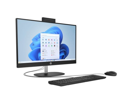 HP 24-cr0041na AMD Ryzen™ 3 7320U 60.5 cm (23.8") 1920 x 1080 pixels All-in-One PC 8 GB LPDDR5-SDRAM 256 GB SSD Windows 11 Home Wi-Fi 6 (802.11ax) Black