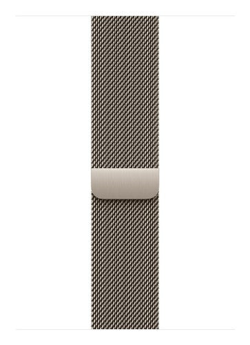 Apple 46mm Natural Milanese Loop - S/M