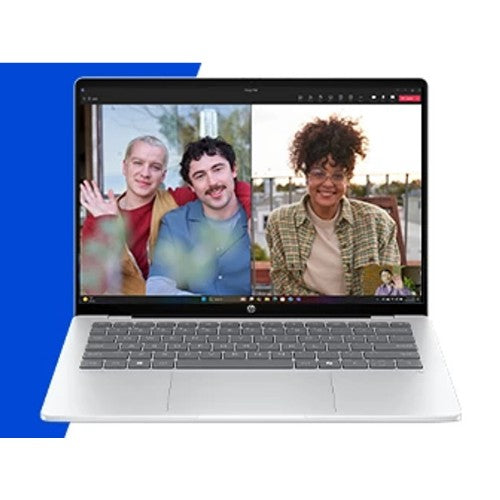 HP OmniBook 5 Laptop Next Gen AI 14-he0002na Copilot+ PC Qualcomm Snapdragon X1P-42-100 35.6 cm (14") 2K 32 GB LPDDR5x-SDRAM Wi-Fi 6E (802.11ax) Windows 11 Home Silver