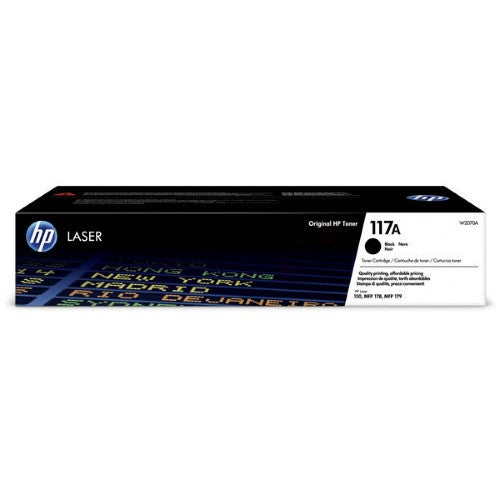 HP W2070A/117A Toner-kit black, 1K pages ISO/IEC 19798 for HP Color Laser 150