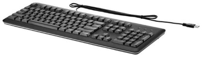 HP QY776AA keyboard Office USB Black