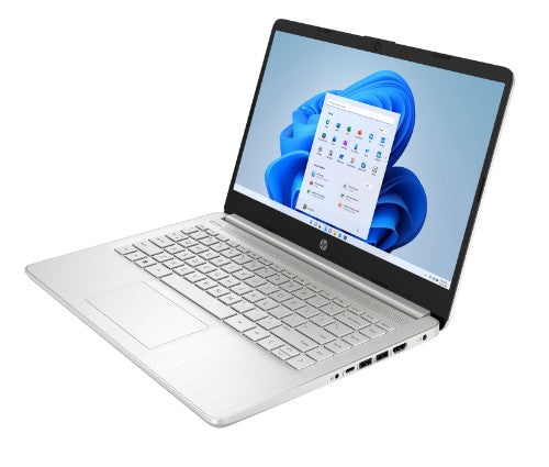 HP 14s-dq5013na Intel® Core™ i3 i3-1215U Laptop 35.6 cm (14") Full HD 4 GB DDR4-SDRAM 128 GB SSD Wi-Fi 5 (802.11ac) Windows 11 Home in S mode Silver