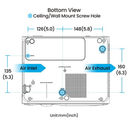 BenQ AH500ST Short throw projector 4000 ANSI lumens DLP 1080p (1920x1080) Black