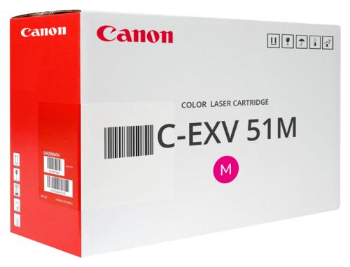 Canon 0483C002/C-EXV51M Toner-kit magenta, 60K pages/5% for Canon IR-C 5535
