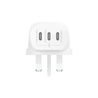 Belkin WCC002MYWH mobile device charger Universal White AC Fast charging Indoor