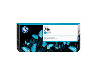 HP P2V80A/746 Ink cartridge cyan 300ml for HP DesignJet Z 6/9+