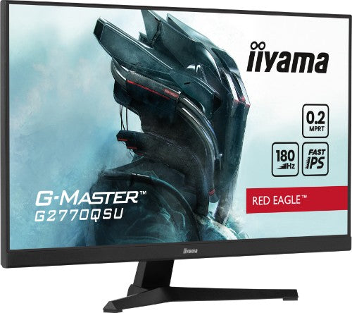 iiyama G-MASTER G2770QSU-B6 computer monitor 68.6 cm (27") 2560 x 1440 pixels Wide Quad HD LED Black
