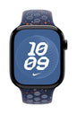 Apple Nike Sport Band Blue Aluminium, Fluoroelastomer