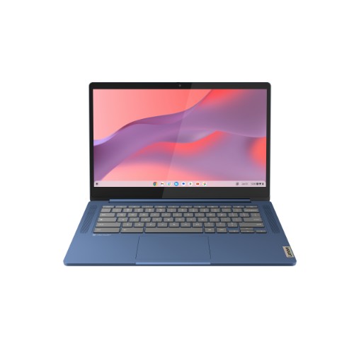 Lenovo IdeaPad Slim 3 Chrome 14M868 MediaTek Kompanio 520 Chromebook 35.6 cm (14") Full HD 4 GB LPDDR4x-SDRAM 64 GB eMMC Wi-Fi 6 (802.11ax) ChromeOS UK English Blue